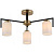 Потолочная люстра Illumico IL8250-3COU-79 BK GD