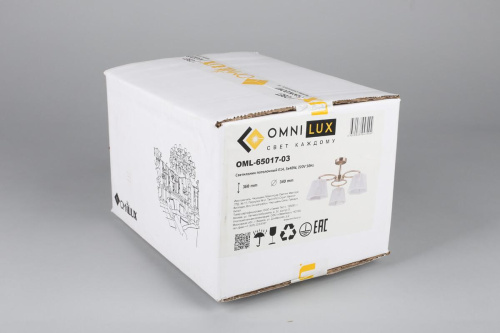 Потолочная люстра Omnilux Rapallo OML-65017-03 Потолочная люстра Omnilux Rapallo OML-65017-03