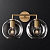 Бра Rh Utilitaire Globe Shade Double Sconce Brass By Imperiumloft