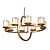 Подвесная люстра Newport 35008+1/S brass М0060295