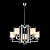 Подвесная люстра iLamp King RM6201-5 CR+CL