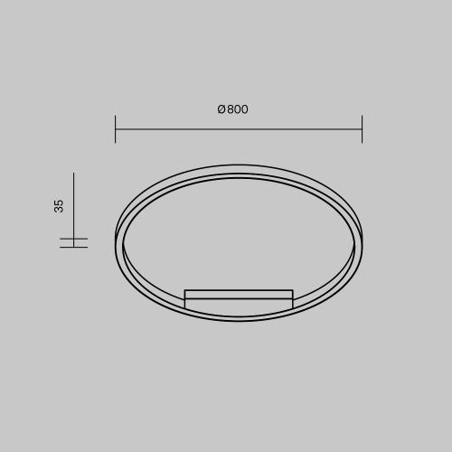 Потолочный светильник Maytoni MOD058CL-L50WK Потолочный светильник Maytoni MOD058CL-L50WK