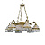 Подвесная люстра Reccagni Angelo L 6200/6+3