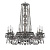 Подвесная люстра Bohemia Ivele 16102/10/240/h-73 Ni M731