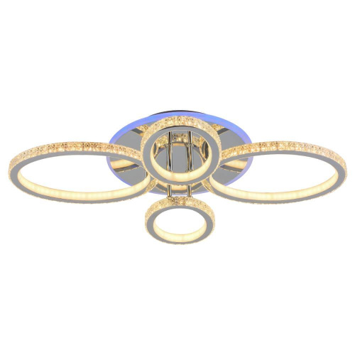Потолочная светодиодная люстра Profit Light 8033/2+2 CHR Потолочная светодиодная люстра Profit Light 8033/2+2 CHR