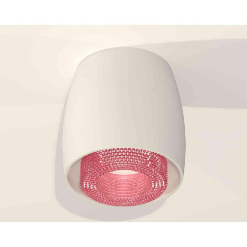 Комплект накладного светильника Ambrella light Techno Spot XS1141022 SWH/PI белый песок/розовый (C1141, N7193) Комплект накладного светильника Ambrella light Techno Spot XS1141022 SWH/PI белый песок/розовый (C1141, N7193)