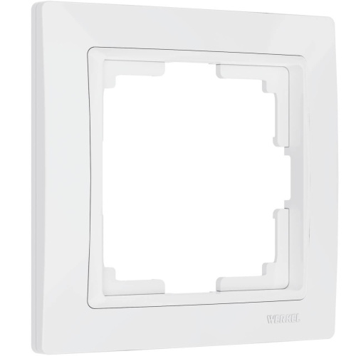 Рамка на 1 пост Werkel Snabb basic белый W0012001 4690389160769 Рамка на 1 пост Werkel Snabb basic белый W0012001 4690389160769