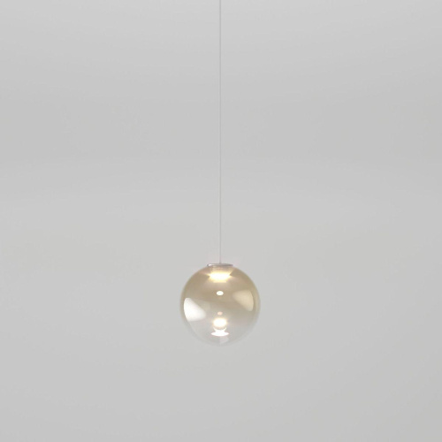 Подвесной светодиодный светильник Eurosvet Wonder 50234/1 Led янтарный Подвесной светодиодный светильник Eurosvet Wonder 50234/1 Led янтарный
