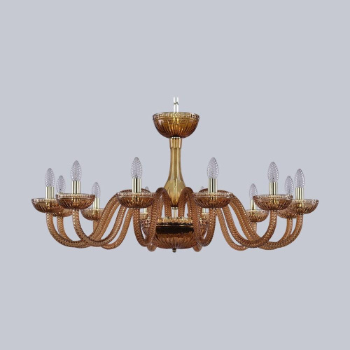 Подвесная люстра Bohemia Ivele 1310/12/360 G Am/Amber/M-1G