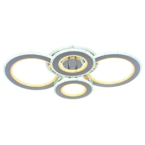 Потолочная светодиодная люстра Profit Light 8005/2+2 CHR Потолочная светодиодная люстра Profit Light 8005/2+2 CHR