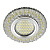 Встраиваемый светильник Fametto Luciole DLS-L138 Gu5.3 Glassy/Gold
