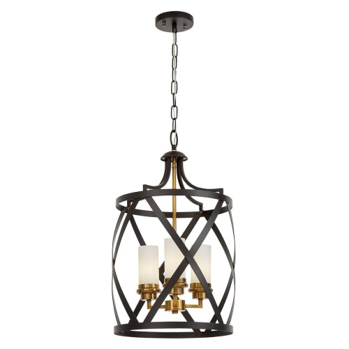 Подвесная люстра Lumina Deco Astila LDP 1242-3 BK+MD Подвесная люстра Lumina Deco Astila LDP 1242-3 BK+MD