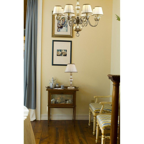 Настольная лампа Arte Lamp Benessere A9570LT-1WG Настольная лампа Arte Lamp Benessere A9570LT-1WG