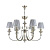 Подвесная люстра Maytoni Serena Antique ARM041-06-G