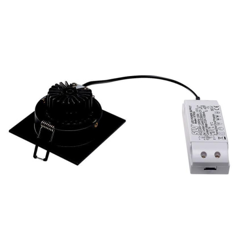 Встраиваемый светодиодный светильник SLV New Tria Led DL Square Set 113880 Встраиваемый светодиодный светильник SLV New Tria Led DL Square Set 113880