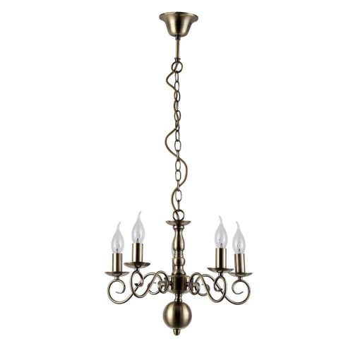 Подвесная люстра Arte Lamp A1129LM-5AB Подвесная люстра Arte Lamp A1129LM-5AB