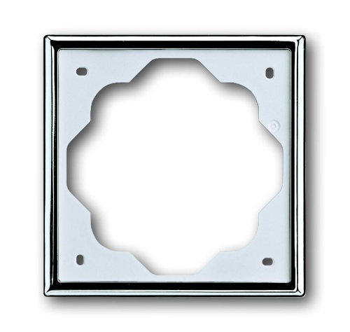 Рамка 1-постовая ABB Impuls хром 2CKA001754A4514 Рамка 1-постовая ABB Impuls хром 2CKA001754A4514