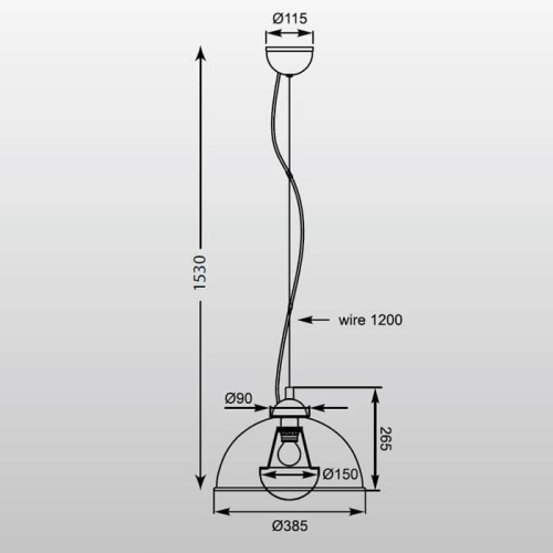 Подвесная люстра Zumaline Antenne TS-071003PM-BKGO Подвесная люстра Zumaline Antenne TS-071003PM-BKGO