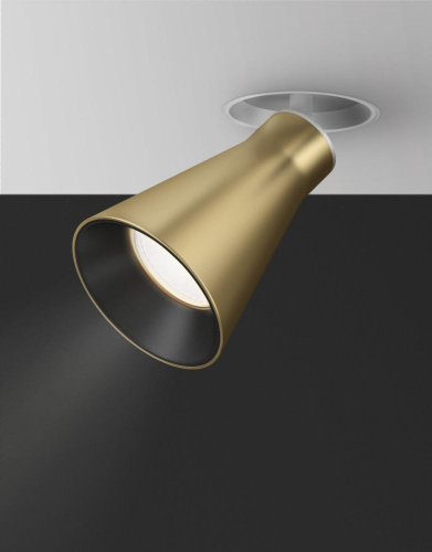 Встраиваемый спот Maytoni Technical Virar C060CL-1MGW (C060CL-01MG+DLA048-01W)