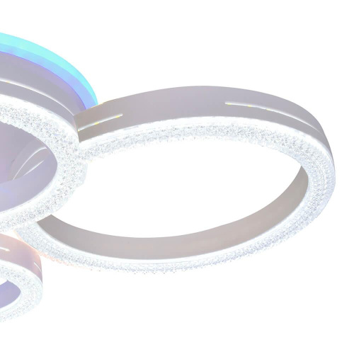 Потолочная люстра Seven Fires Loyano SF7069/5C-WT-RGB Потолочная люстра Seven Fires Loyano SF7069/5C-WT-RGB
