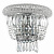 Настенный светильник Ideal Lux Dubai AP2 Cromo 207155