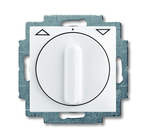 Выключатель жалюзи поворотный без фиксации ABB Basic55 альпийский белый 2CKA001101A0921 Выключатель жалюзи поворотный без фиксации ABB Basic55 альпийский белый 2CKA001101A0921