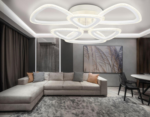 Потолочная светодиодная люстра Ambrella light Acrylica Original FA4512 Потолочная светодиодная люстра Ambrella light Acrylica Original FA4512