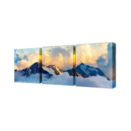 Модульная картина Вершины Toplight 150х50см TL-M2059 Модульная картина Вершины Toplight 150х50см TL-M2059