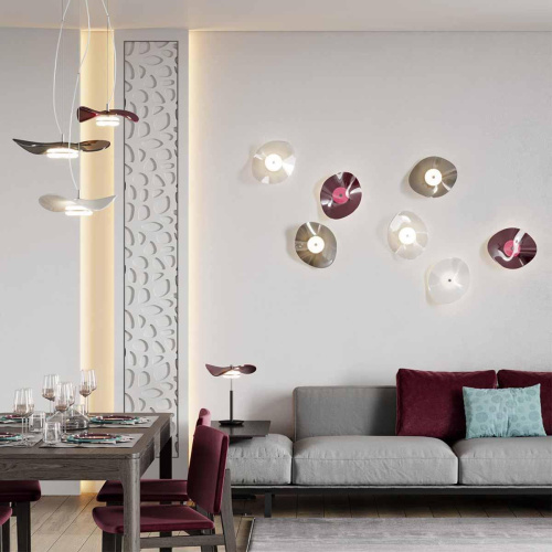 Настенный светодиодный светильник Odeon Light Fluent 4857/5WL Настенный светодиодный светильник Odeon Light Fluent 4857/5WL
