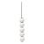 Подвесной светодиодный светильник Milosh Tendence 0652PL-5GD