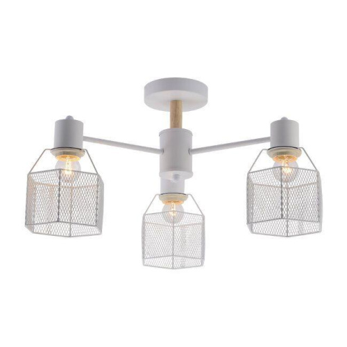 Потолочная люстра Seven Fires Lauri SF3388/3C-WT-WD Потолочная люстра Seven Fires Lauri SF3388/3C-WT-WD