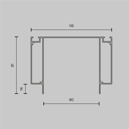 Комплектующие для светильника Technical ALM-11681-PL-W-2M Комплектующие для светильника Technical ALM-11681-PL-W-2M
