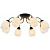 Потолочная люстра Illumico IL8193-8COU-79 BK GD