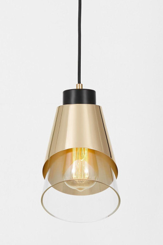 Подвесной светильник Lumina Deco Fabro LDP 7013-1 F.GD+PR Подвесной светильник Lumina Deco Fabro LDP 7013-1 F.GD+PR