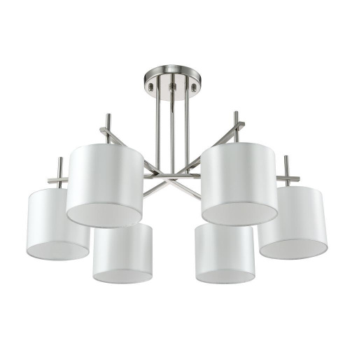 Потолочная люстра Crystal Lux Sergio PL6 Nickel Потолочная люстра Crystal Lux Sergio PL6 Nickel