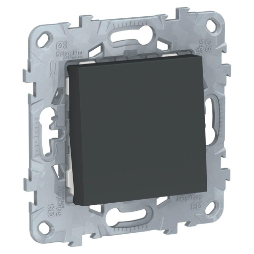 Выключатель кнопочный Schneider Electric Unica New 10A 250V NU520654 Выключатель кнопочный Schneider Electric Unica New 10A 250V NU520654