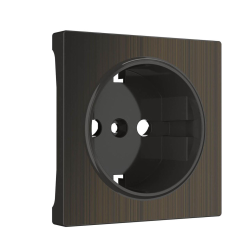 Накладка для розетки IP20 Werkel бронзовый W1179012 4690389161728 Накладка для розетки IP20 Werkel бронзовый W1179012 4690389161728