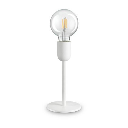 Настольная лампа Ideal Lux Microphone TL1 Bianco 232508 Настольная лампа Ideal Lux Microphone TL1 Bianco 232508