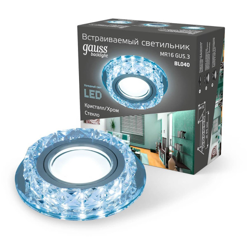 Встраиваемый светильник Gauss Backlight BL040 Встраиваемый светильник Gauss Backlight BL040