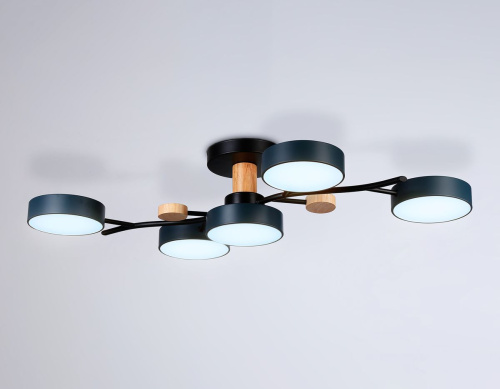 Потолочная светодиодная люстра Ambrella light Comfort LineTech FL4835 Потолочная светодиодная люстра Ambrella light Comfort LineTech FL4835
