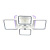 Потолочная светодиодная люстра Profit Light 18070/4 WHT
