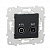Розетка R-TV/SAT проходная Schneider Electric Unica New NU545654
