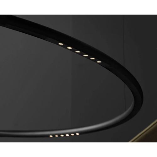 Подвесной светодиодный светильник Italline IT013-6022 black 3000K Подвесной светодиодный светильник Italline IT013-6022 black 3000K