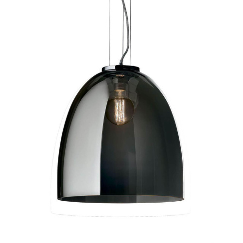 Подвесной светильник Ideal Lux Eva SP1 Small Fume 101101 Подвесной светильник Ideal Lux Eva SP1 Small Fume 101101