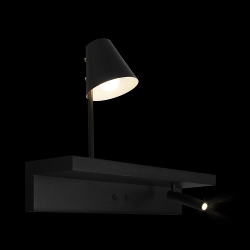 Настенный светильник Loft IT Shelf 10216/2W Black Настенный светильник Loft IT Shelf 10216/2W Black