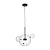 Подвесной светодиодный светильник Lumina Deco Neroni LDP 6016-3+1 BK