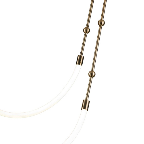 Подвесной светодиодный светильник Indigo Corda 14010/2P Brass V000063L Подвесной светодиодный светильник Indigo Corda 14010/2P Brass V000063L