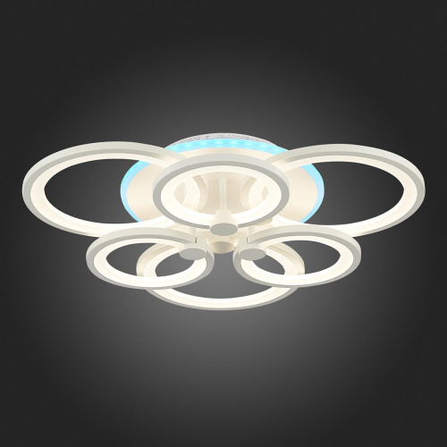 Потолочная светодиодная люстра Evoled Leto SLE500752-06RGB Потолочная светодиодная люстра Evoled Leto SLE500752-06RGB