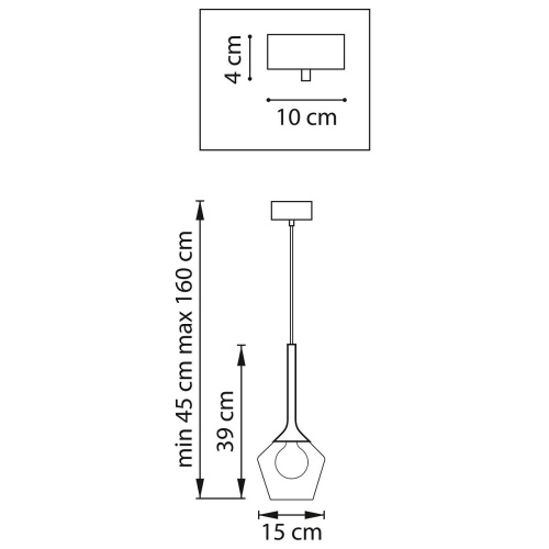 Подвесной светильник Lightstar Vetro 801201 Подвесной светильник Lightstar Vetro 801201