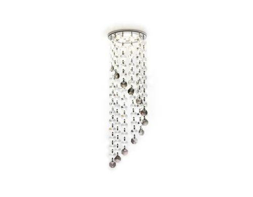 Встраиваемый светильник Ambrella light Crystal K3440 CL/BK/CH Встраиваемый светильник Ambrella light Crystal K3440 CL/BK/CH